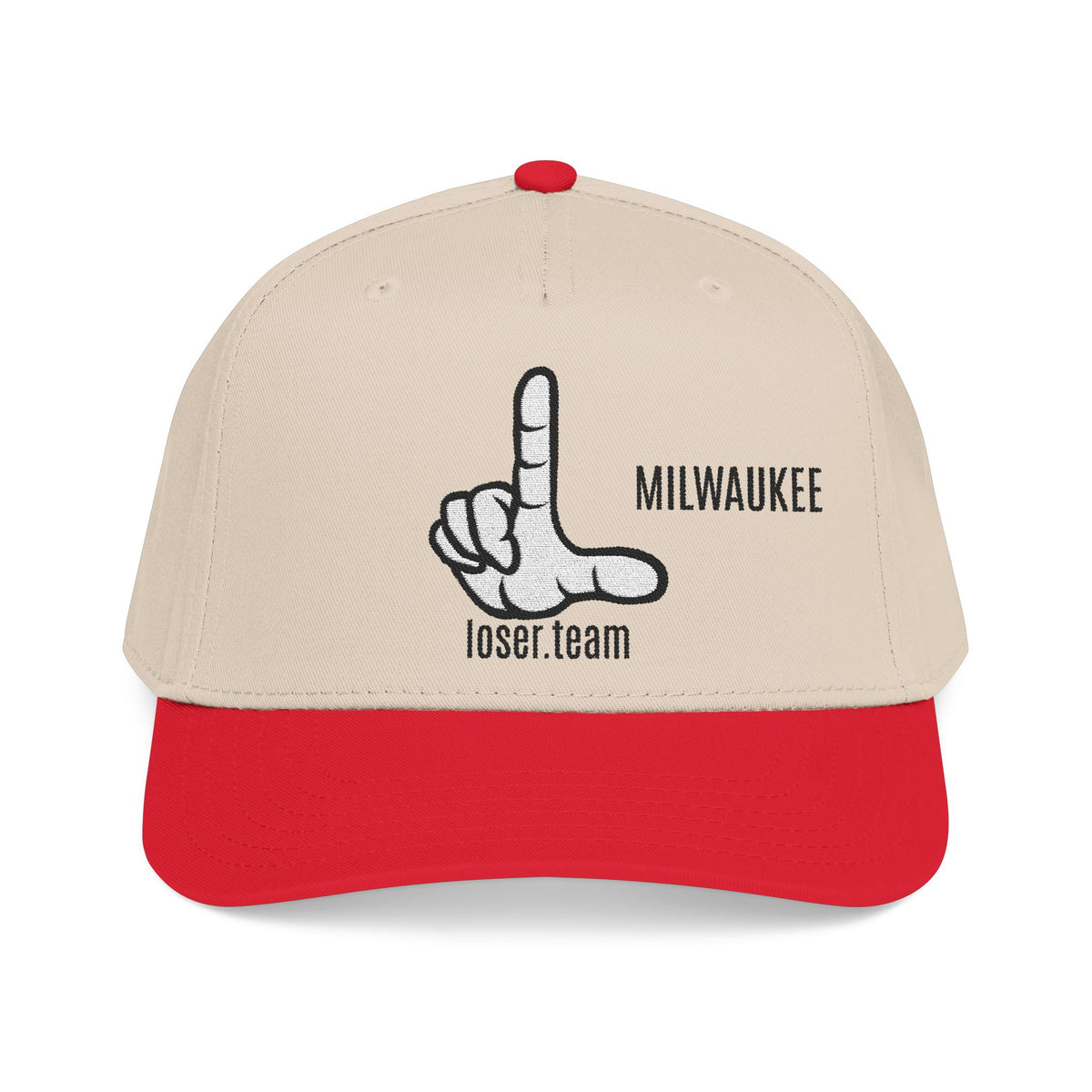 Milwaukee Loser Hat — "My Team Sucks" Embroidered Bet-Loser Cap