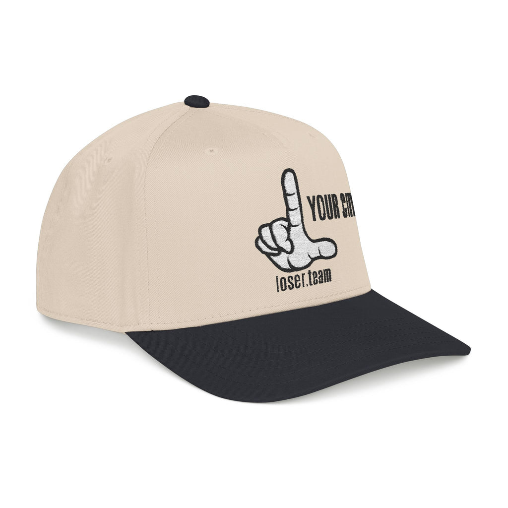 CUSTOM Loser Hat — Your City, League, or Crew on the "My Team Sucks" Cap