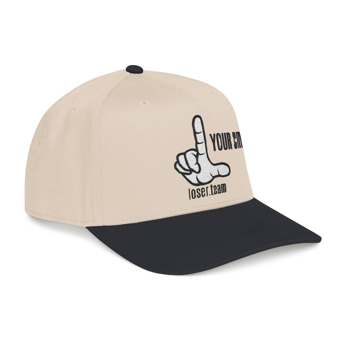 CUSTOM Loser Hat — Your City, League, or Crew on the "My Team Sucks" Cap