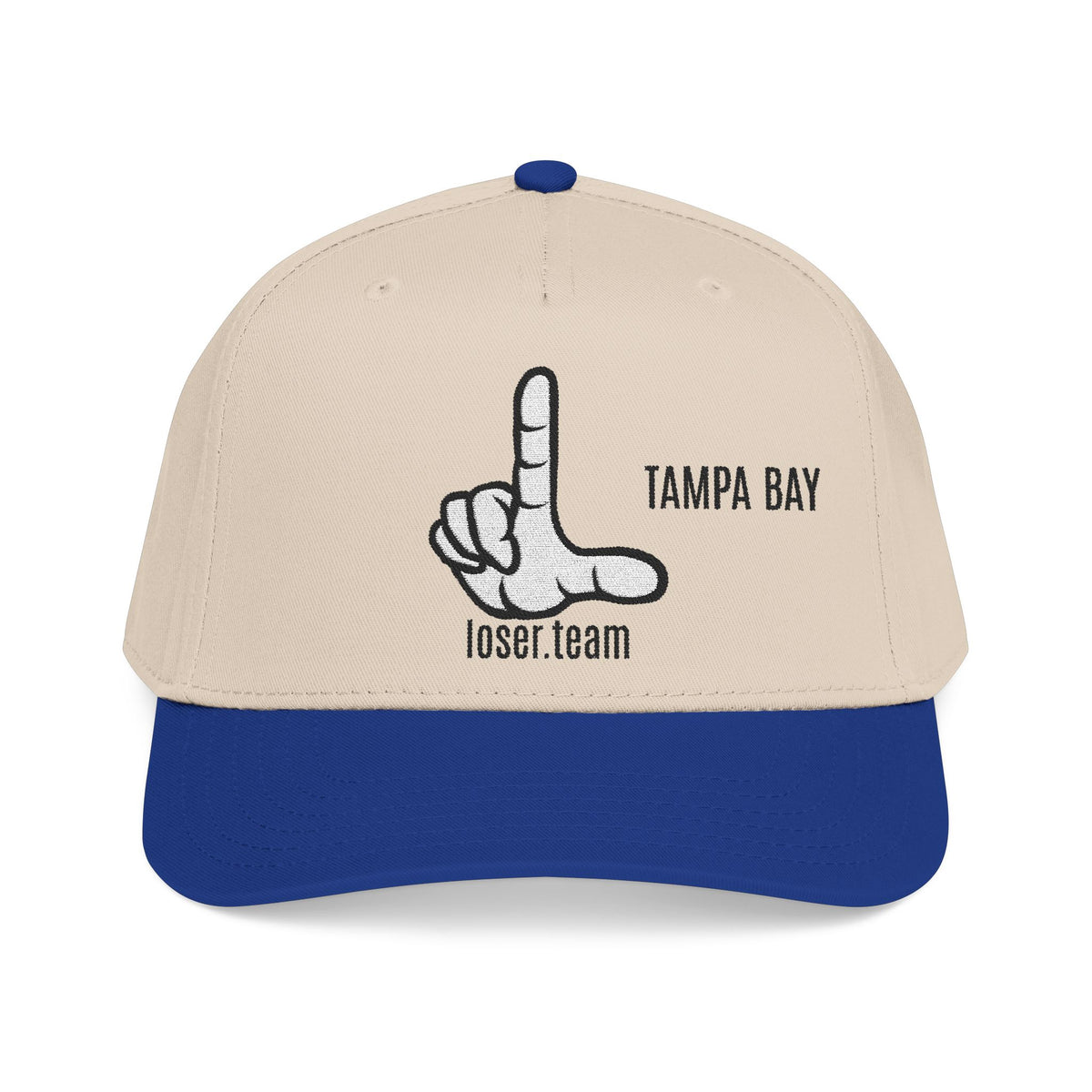 TAMPA BAY Loser Hat — "My Team Sucks" Embroidered Bet-Loser Cap