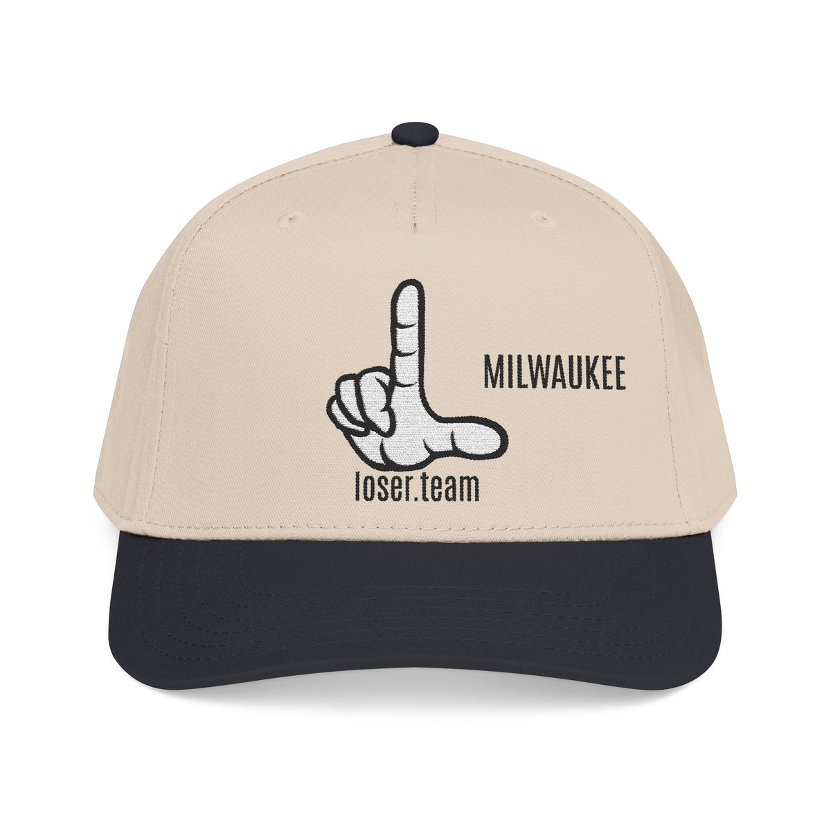 Milwaukee Loser Hat — "My Team Sucks" Embroidered Bet-Loser Cap